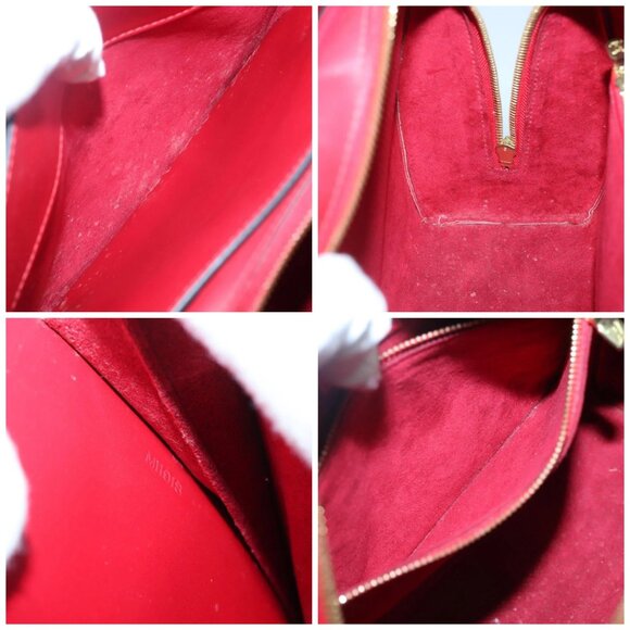 LOUIS VUITTON Epi Pont Neuf Hand Bag Red M52057 LV Auth ep10536 - Picture 15 of 16